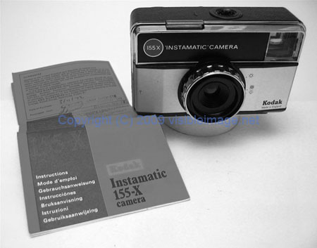 kodak instamatic 155x and book 1