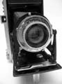 kodak folding camera 3 - lens closeup